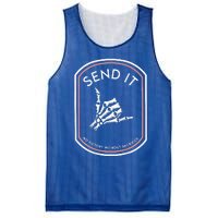 Send It No Victory Without Sacrifice Mesh Reversible Basketball Jersey Tank