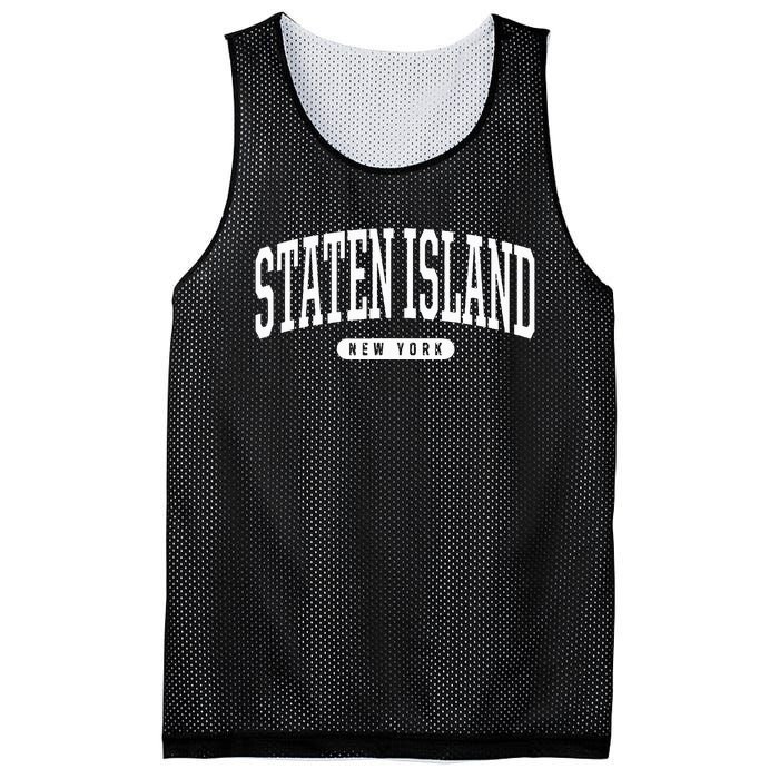 Staten Island New York Staten Island Mesh Reversible Basketball Jersey Tank