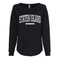 Staten Island New York Staten Island Womens California Wash Sweatshirt