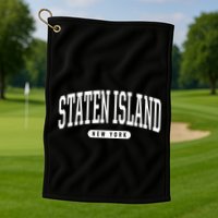 Staten Island New York Staten Island Golf Towel