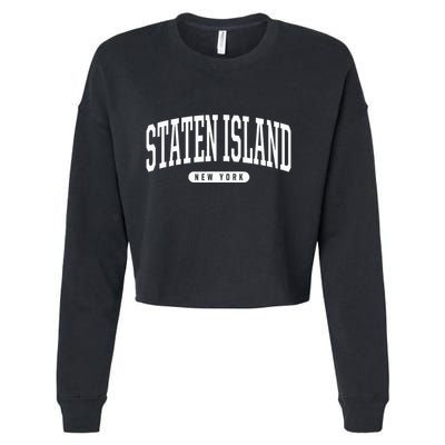 Staten Island New York Staten Island Cropped Pullover Crew