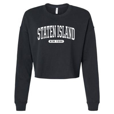 Staten Island New York Staten Island Cropped Pullover Crew