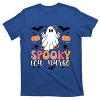 Spooky Icu Nurse Halloween Intensive Care Unit Nurse Gift T-Shirt