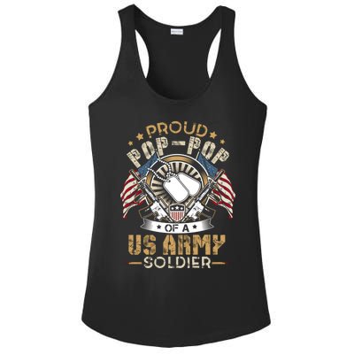 She Is Not Just A Soldier She Is My Daughter Proud Army Mom Gift Ladies PosiCharge Competitor Racerback Tank