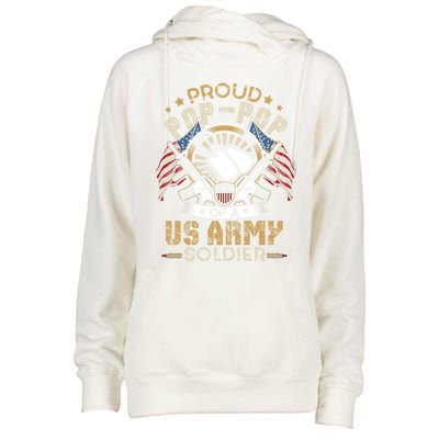 She Is Not Just A Soldier She Is My Daughter Proud Army Mom Gift Womens Funnel Neck Pullover Hood