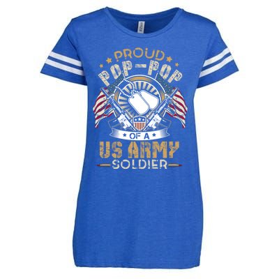 She Is Not Just A Soldier She Is My Daughter Proud Army Mom Gift Enza Ladies Jersey Football T-Shirt