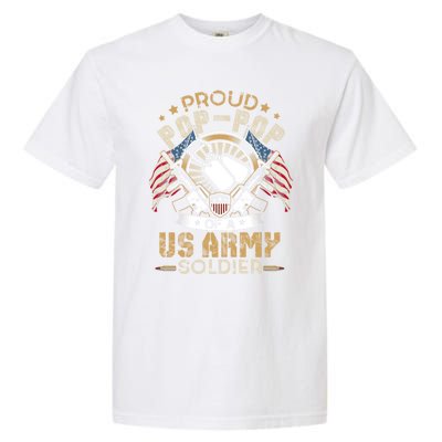 She Is Not Just A Soldier She Is My Daughter Proud Army Mom Gift Garment-Dyed Heavyweight T-Shirt