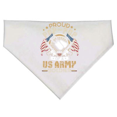 She Is Not Just A Soldier She Is My Daughter Proud Army Mom Gift USA-Made Doggie Bandana