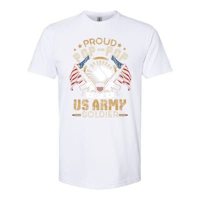 She Is Not Just A Soldier She Is My Daughter Proud Army Mom Gift Softstyle CVC T-Shirt