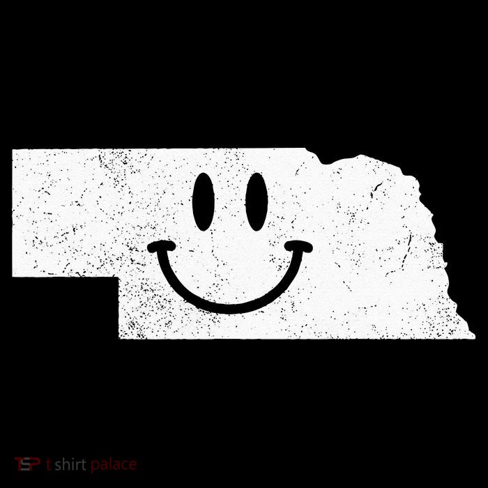 Smiling In NE – Funny Nebraska Happy Face City Backpack