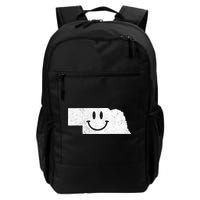 Smiling In NE – Funny Nebraska Happy Face Backpack