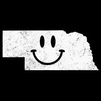 Smiling In NE – Funny Nebraska Happy Face 16 in Basic Backpack