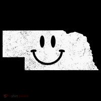 Smiling In NE – Funny Nebraska Happy Face Tank Top