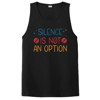 Silence Is Not An Option PosiCharge Competitor Tank