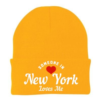 Someone In New York Loves Me NY NYC Funny Cute Knit Cap Winter Beanie