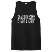 Skateboarding Is Not A Crime Skating Extreme Sport PosiCharge Competitor Tank