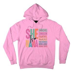 She Is Nana Christian Mothers Day Jesus Nana Religious Hoodie