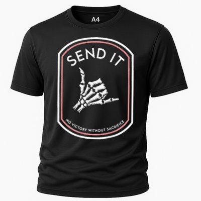 Send It No Victory Without Sacrifice (on back) Performance Shirt