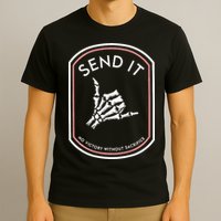 Send It No Victory Without Sacrifice (on back) T-Shirt