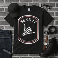 Send It No Victory Without Sacrifice (on back) Tall T-Shirt