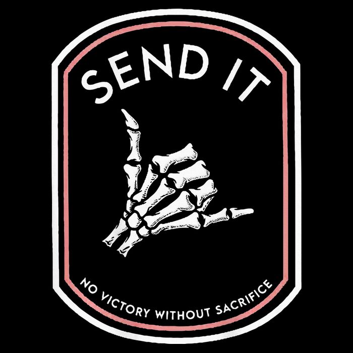 Send It No Victory Without Sacrifice (on back) Sustainable Bucket Hat