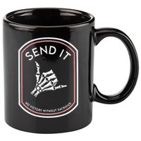 Send It No Victory Without Sacrifice (on back) 11oz C Handle Ceramic Mug