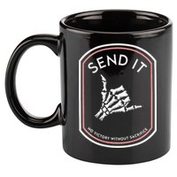 Send It No Victory Without Sacrifice (on back) 11oz C Handle Ceramic Mug