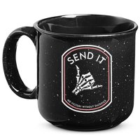 Send It No Victory Without Sacrifice (on back) 15oz Campfire Ceramic Mug