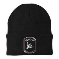 Send It No Victory Without Sacrifice (on back) Beanie
