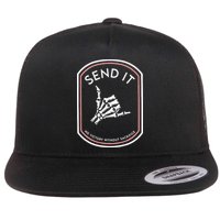 Send It No Victory Without Sacrifice (on back) Flatbill Hat