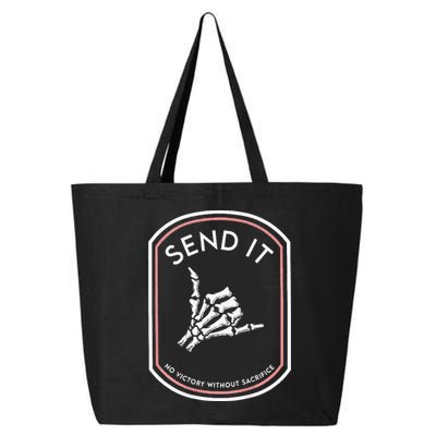 Send It No Victory Without Sacrifice (on back) 25L Jumbo Tote