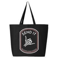 Send It No Victory Without Sacrifice (on back) 25L Jumbo Tote