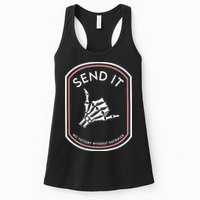 Send It No Victory Without Sacrifice (on back) Womens Tank Top