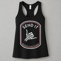 Send It No Victory Without Sacrifice (on back) Womens Tank Top