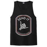 Send It No Victory Without Sacrifice (on back) PosiCharge Competitor Tank