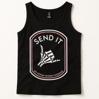 Send It No Victory Without Sacrifice (on back) Tank Top