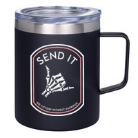Send It No Victory Without Sacrifice 12oz Stainless Steel Coffee Mug