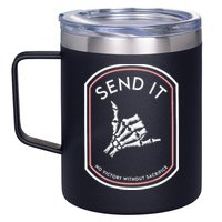 Send It No Victory Without Sacrifice 12oz Stainless Steel Coffee Mug