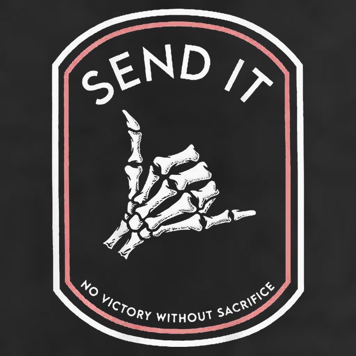 Send It No Victory Without Sacrifice Tumbler