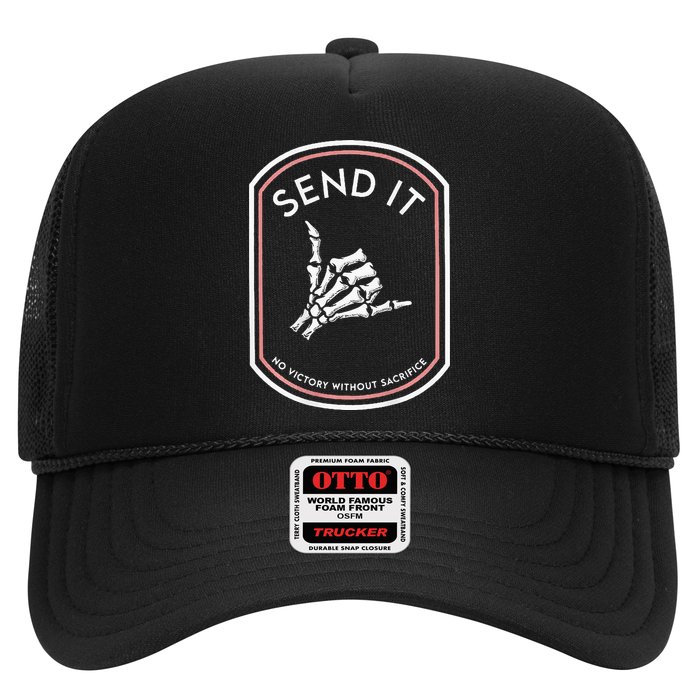 Send It No Victory Without Sacrifice Trucker Hat