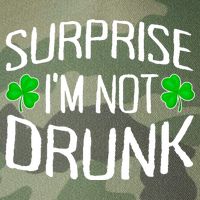 Surprise I'm Not Drunk St. Patricks Day Sober Party Sobriety Legacy Tie Dye Trucker Hat