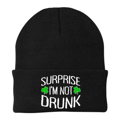 Surprise I'm Not Drunk St. Patricks Day Sober Party Sobriety Beanie