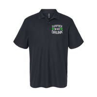 Surprise I'm Not Drunk St. Patricks Day Sober Party Sobriety Polo