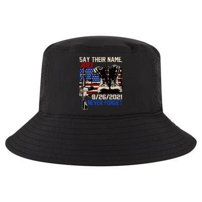 Say Ir Names Joe Names Of Fallen Soldiers 13 Heroes Cool Comfort Performance Bucket Hat