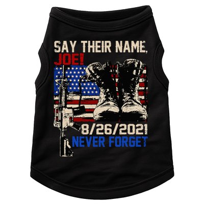 Say Ir Names Joe Names Of Fallen Soldiers 13 Heroes Doggie Tank