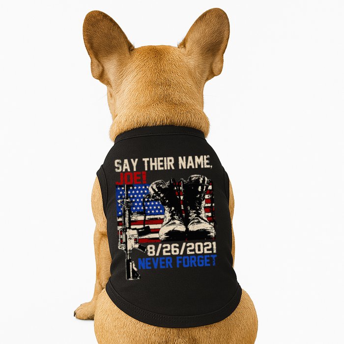Say Ir Names Joe Names Of Fallen Soldiers 13 Heroes Doggie Tank