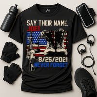 Say Ir Names Joe Names Of Fallen Soldiers 13 Heroes Performance Shirt