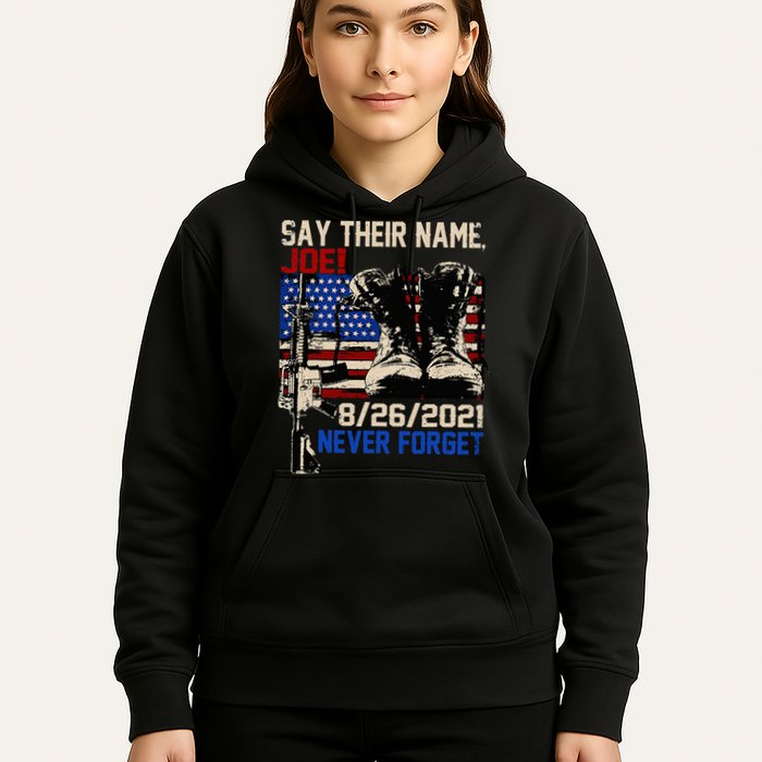 Say Ir Names Joe Names Of Fallen Soldiers 13 Heroes Hoodie