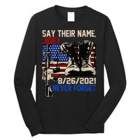 Say Ir Names Joe Names Of Fallen Soldiers 13 Heroes Long Sleeve Shirt
