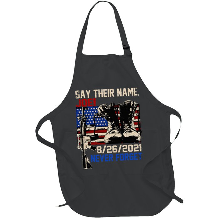 Say Ir Names Joe Names Of Fallen Soldiers 13 Heroes Apron